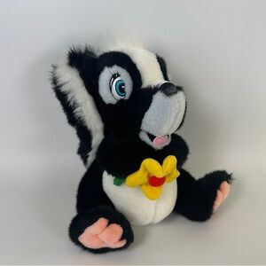 VTG Flower the Skunk Bambi Disney Movie Plush Stuffed Animal Vintage
